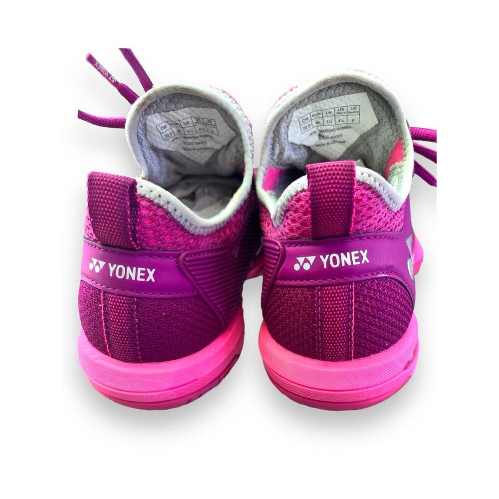 YONEX Fusion REV 3 Endurance Power Cushion Plus Shoes Mens Women’s 6 Pink - Picture 2 of 10